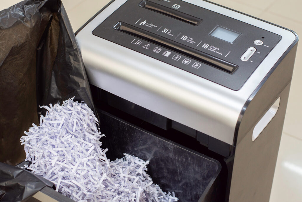 Paper shredder for office